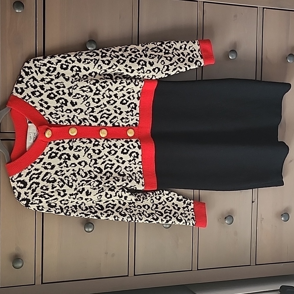 Vintage Steve Fabrikant Wool Knit Dress - Picture 10 of 11